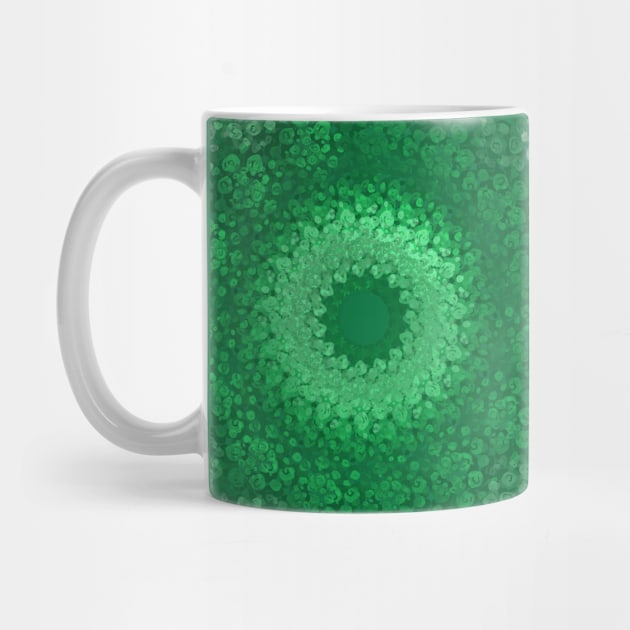 Emerald Green and Ivy (Abstract Design) by ALifeSavored